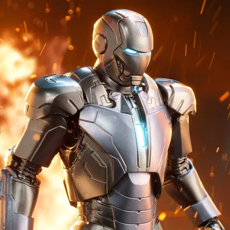 Zd Toys Marvel Iron Man Mk13 Action Figure Movable Joints Collectible Model Desktop Display Statue For Adult Fans