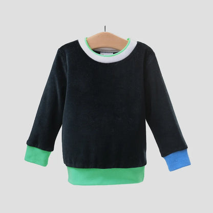 Winter Set Clothes for Teenagers Girl Boy Children's Set Girls Dress Skirts for Modest Girls Black Velour Autumn Winter Clothing
