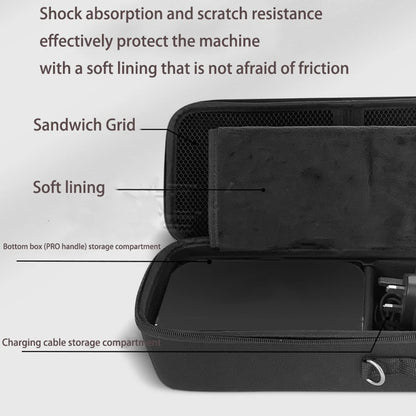2025New For Switch 2 Storage Bag with OLED Protective Cover, Large Capacity Portable Hard Shell Bracket Bag