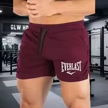 EVERLAST Summer Men's Sports Shorts, Fitness Shorts, Men's Sports and Leisure Quick Drying Shorts, Breathable Running Shorts