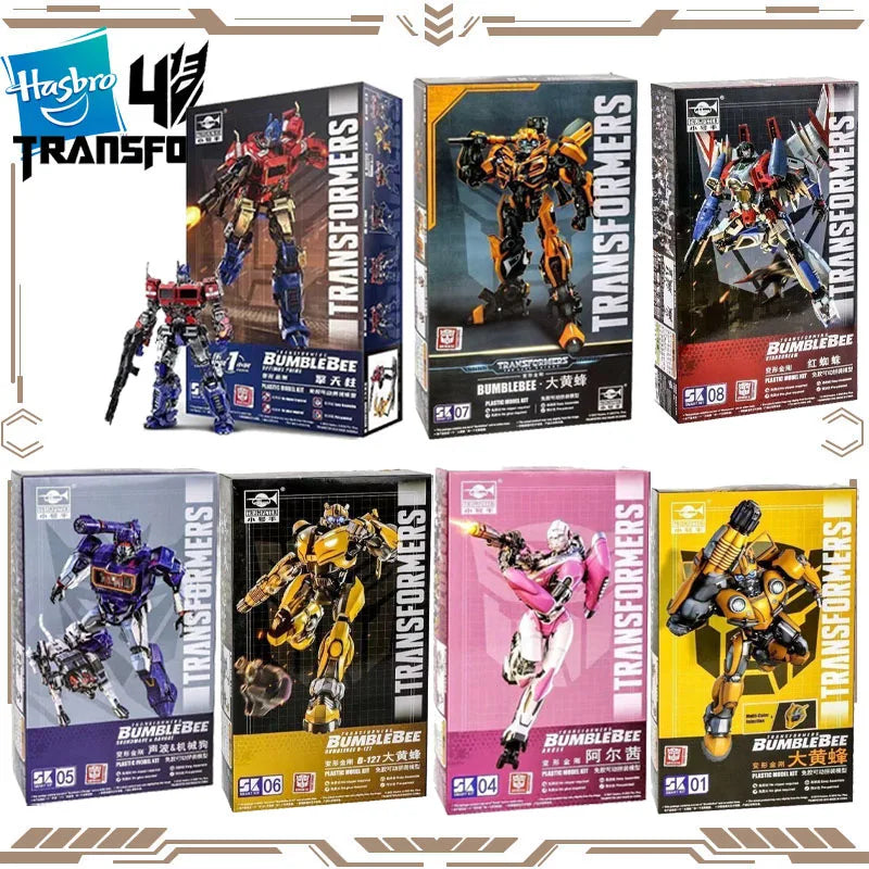 Hasbro Original Transformers Optimus Prime Bumblebee Wheeljack Arcee Action Figure Toys for Boys Girls Gift CollectibleArcee