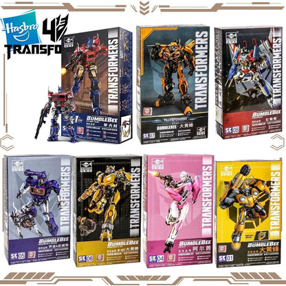 Hasbro Original Transformers Optimus Prime Bumblebee Wheeljack Arcee Action Figure Toys for Boys Girls Gift CollectibleArcee