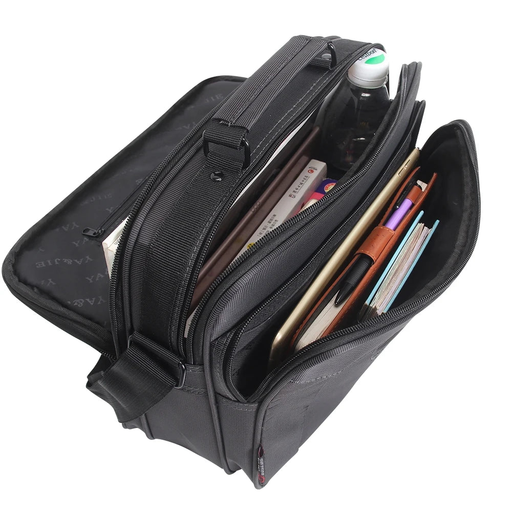 Shoulder Bag Men Handbags Messenger Small Business Briefcase Large Capacity Multifunction Fashion Casual Waterproof