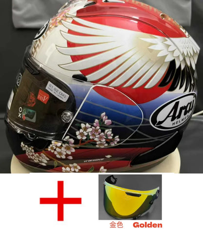 RX-7X RX7X Full Face Motorcycle Helmet, For Road Motorcycles And Racing Karts Protection Helmet Tsubasa,Capacete