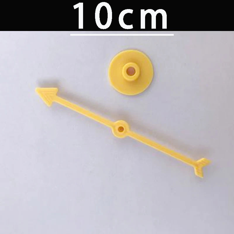 6PCS10CM 4.5cm 7.5cm 4inch Arrow Disc-Spinning Plastic Pawn/Chess For Board Game And Card Game Accessories