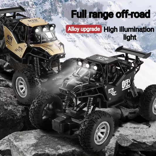 Alloy Climbing Remote Control Car Drift Off-Road Vehicle Two-Wheel Drive Climbing Remote Control Car Charging Toy Car