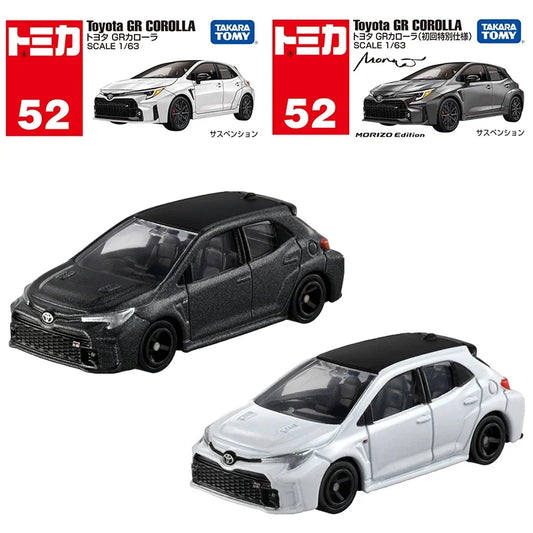 Takara Tomy Tomica No.52 Toyota GR Corolla (Box) Cars Alloy Motor Vehicle Diecast Metal Model Kids Xmas Gift Toys for Boys