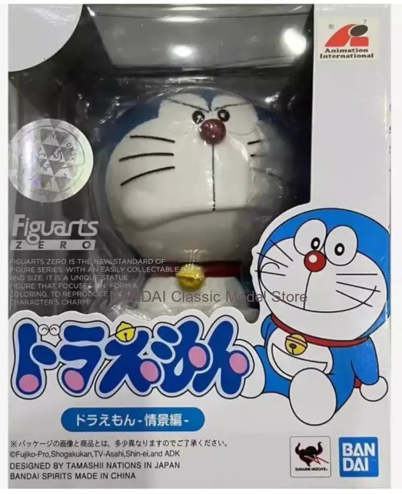 Bandai Original MODEL KIT SHF Nobita anime Doraemon Action Figure Model Toy Collectible Model Ornaments Gifts for Children boys