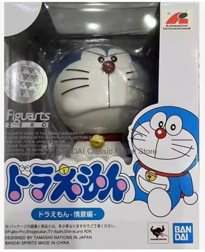 Bandai Original MODEL KIT SHF Nobita anime Doraemon Action Figure Model Toy Collectible Model Ornaments Gifts for Children boys