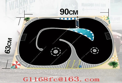 Drift Track Map Professional Simulation NEZ 1/64 1/76 Track