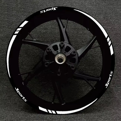 Motorcycle Wheel Rim Stripe Wheel Decal Tape Sticker 18-21 Inch Sport Wheel Decals Road Bike Reflective Sticker