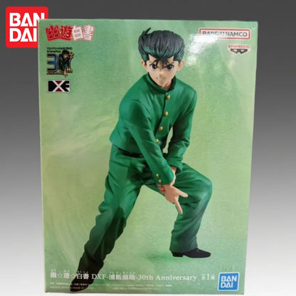 In Stock Bandai Original Banpresto Dxf Yuyu Hakusho Yuusuke Urameshi Action Figure Model Doll Brand New Boxed Anime Characters