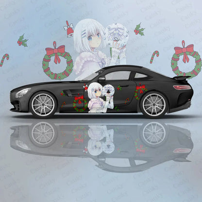 Tobiichi Origami Anime Girl Sexy Car Body Stickers Itasha Vinyl Car Side Decal Sticker Car Sticker Automotive Decor Film