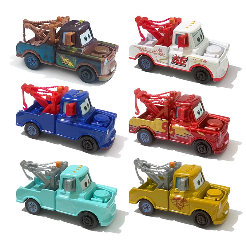 Cartoon Pixar Cars Mater 1/55 Metal Die Casting Model Car Alloy Material Anime Figure Collectibles Racing Toys Birthday Gifts