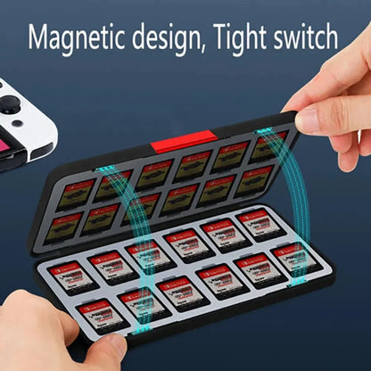 24 in 1 Game Card Case for Switch/Switch OLED Cartridge Storage Box Chip Holder Cover