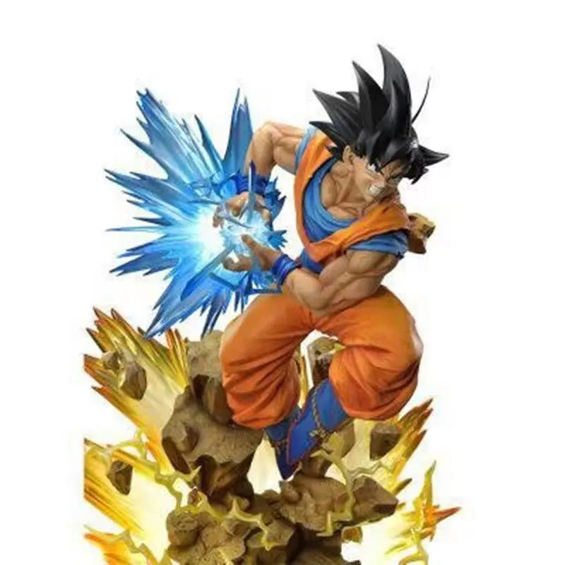 Anime Dragon Ball Super Saiyan Son Goku Action Figures PVC Model Desktop Decoration Trendy Toys Statue Surprise Gift Collectible