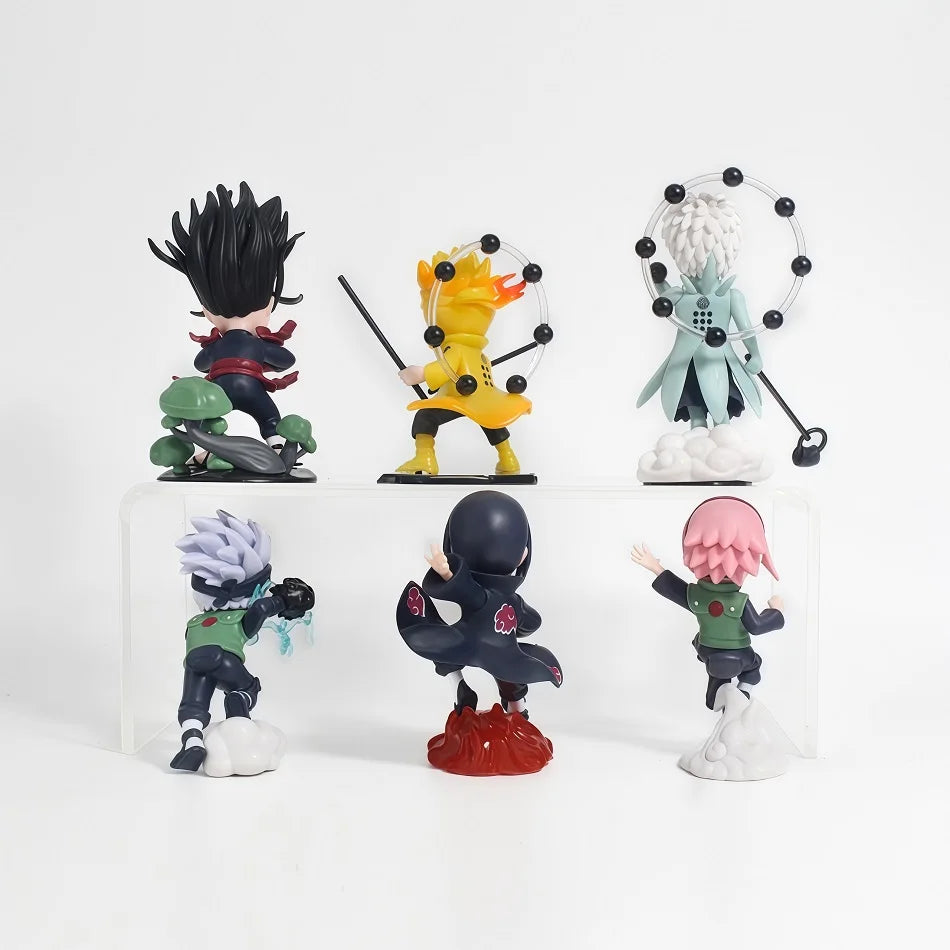 Anime Naruto Blind Box Model Figure 1-12 pcs NARUTO Ninkai Taisen Series Figurine PVC Desktop Collectible Toy Doll Birthday Gift