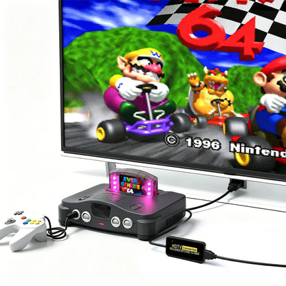 Open Source SC64 FlashCard N64 5000 in 1 Game Cartridge For Nintendo 64 Video Game Console Compatibility 64DD/SNES/GB Games