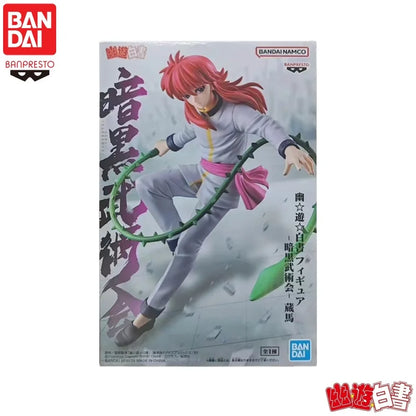 In Stock Original Bandai Banpresto Yuyu Hakusho Kurama Action Figure Doll Brand New Boxed Animation Peripherals Anime Characters
