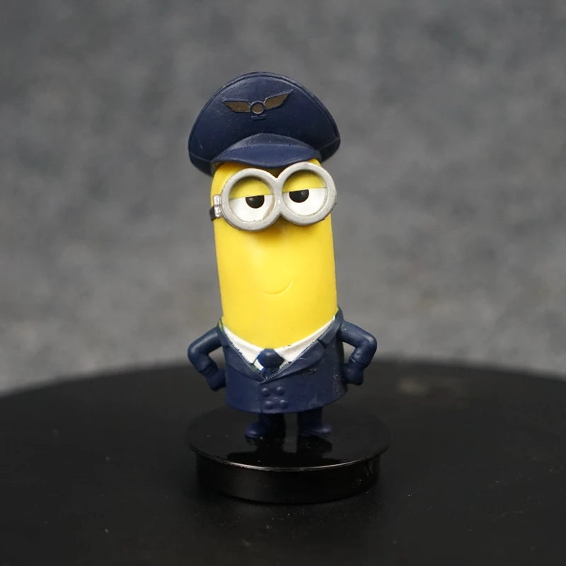 Cartoon Despicable Mes Agnes Gru Miniones Dave Stuart Action Figures Model Toys Cute Yellow Doll Desktop Ornaments ren Gift