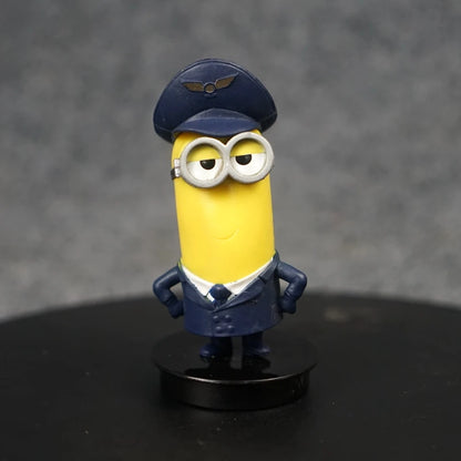Cartoon Despicable Mes Agnes Gru Miniones Dave Stuart Action Figures Model Toys Cute Yellow Doll Desktop Ornaments ren Gift