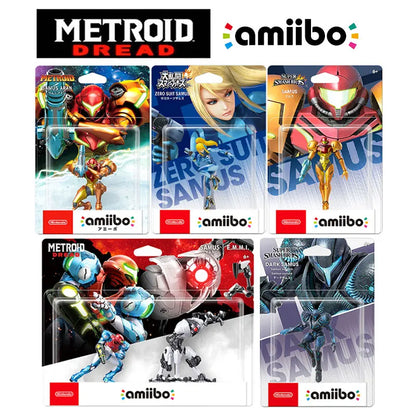 Nintendo Switch Amiibo Figure Super Dark Smash Ridley Zero Suit Metroid For NS Wii U 2 Pack Set Asian Version Region Free