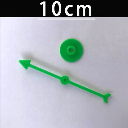 6PCS10CM 4.5cm 7.5cm 4inch Arrow Disc-Spinning Plastic Pawn/Chess For Board Game And Card Game Accessories