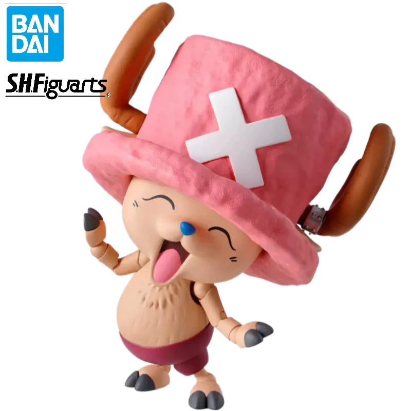 Bandai Figure Original Genuine In Stock SHF One Piece Tony Chopper Drum Island Arc Action Figure Collectible Toy Gift