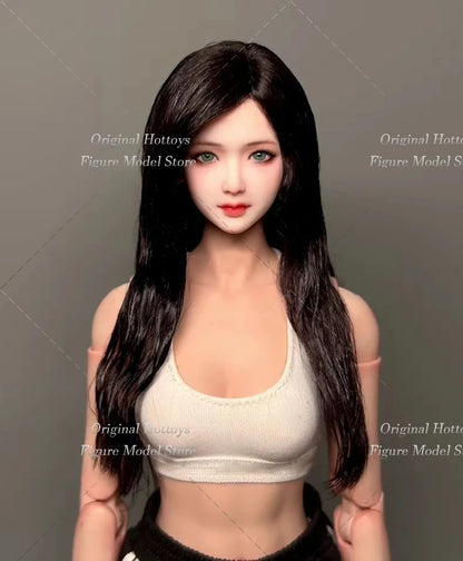 19 Style 1/6 Scale Female Soldier Scene Accessories Tang Li Head Cover Wigs Series For 12-inches Action Figure Doll Bald Head