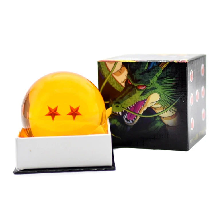 3.5-7.6CM Anime Dragon Ball Crystal Ball Z Star 1-7 Resin Dragonbead Cosplay Props Desktop Decoration Children Toys Gifts