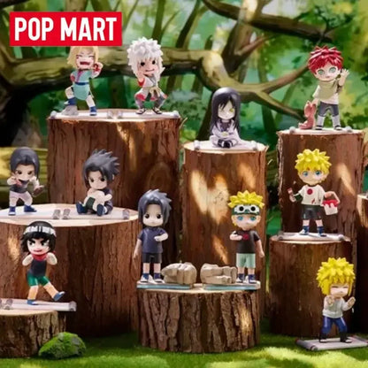 POP MART Naruto Shippuden Childhood Series Mystery Box Genuine Blind Box Guess Toys Bag Ornament Figurines Home Decor Desktop