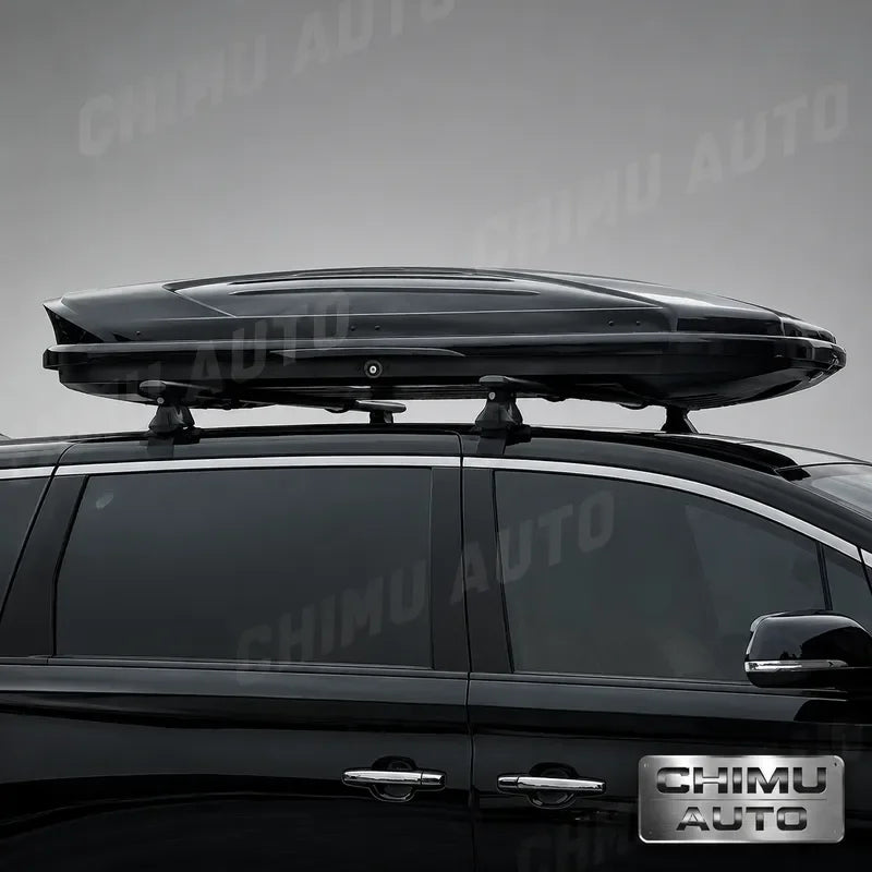 【CHIMU AUTO】 Ultra Thin Universal Roof Rack Cargo Carrier Luggage Box for Car SUV Van Truck Auto Top Storage Basket