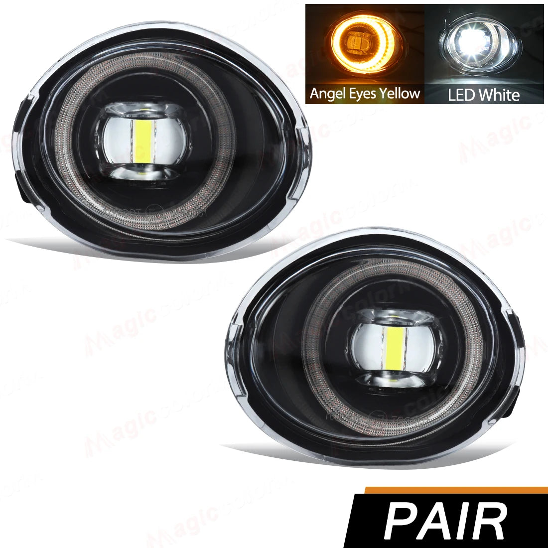 For BMW E39 M5 2001 2002 2003 E46 3 Series M3 2002 2003 2004 2005 2006 Fog Lights Headlight Front Driving Lamp Halogen LED Bulbs