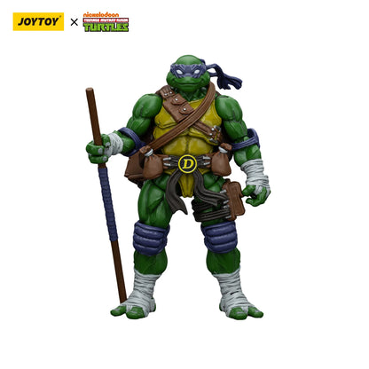 [IN STOCK][Available in Asia]JOYTOY TMNT Action Figures 1/18 Michelangelo Donatello Leonardo Raphael Anime Figures Toys Model