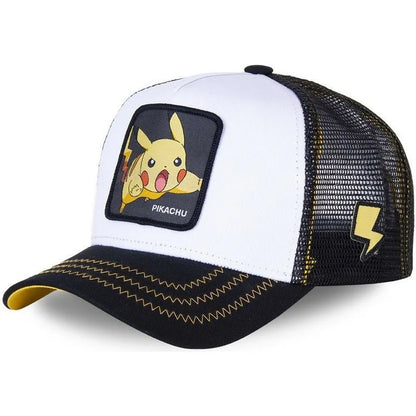 High Quality Anime Snapback Cute Cartoon Net Hats Ventilated Men and Women Baseball Cap Hip Hop Trucker Mesh Dad Hat