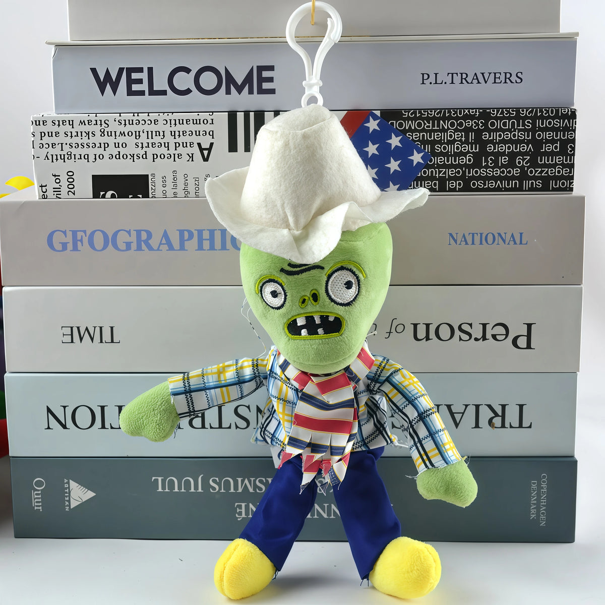 2025 New Style Plants vs Zombies Plush Pendant Cute SunFlower Peashooter Chomper Bag Keychain Decoration Stuffed Doll Kids Gift