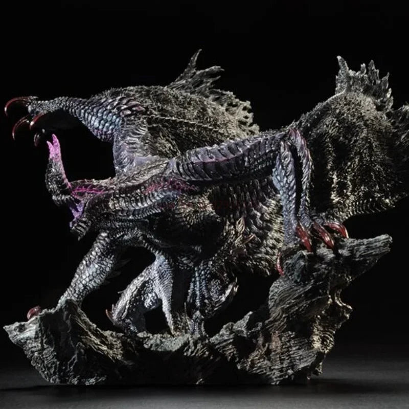Genuine And In Stock Monster Hunter Statue Gore Magala Cfb Handmade Model Gift Collection World Ice Rise Birthday Gift Gk Statue