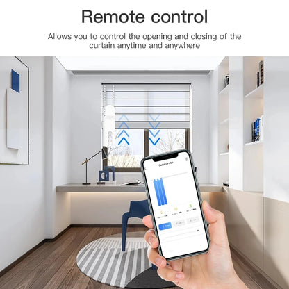 Smart Motorised Blind for Zigbee Automatic Electric Roller Shutter Shadows Robot Driver for Tuya App Google Home Alexa Voice