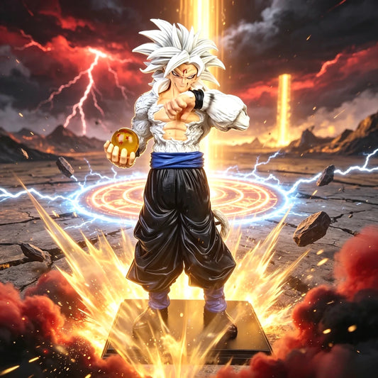 Anime Dragon Ball Z Figure Super Saiyan 4 Goku Action Figures Pvc Statue Desktop Collection Model Toys Gifts 24cm/9.45in