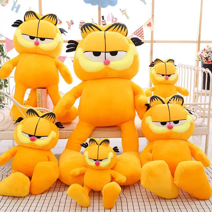 Garfield Cute Fat Cat Stuffed Doll Kawaii Soft Animal Cat Plush Toy Kawaii Children's Accompanying Sleep Birthday Christmas Gift