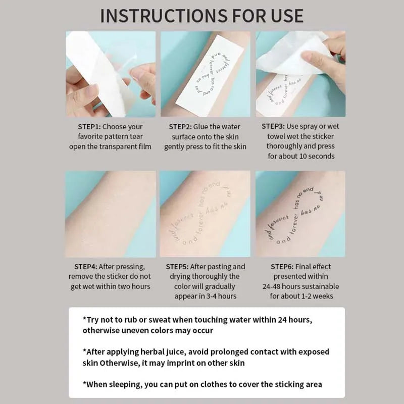 Judgment Angel Waterproof Temporary Tattoo Sticker, Long-lasting Waterproof for 1-2 Weeks, Realistic Semi-Permanent Fake Tattoo