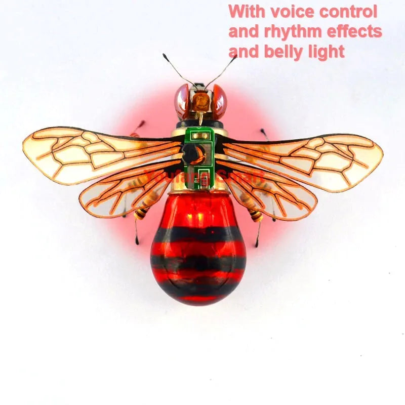 STEAM DIY Robotic Insects Science Invention Electronic Animal for School Competition Non-soldered DIY Kit Stem Toys Robot Animal