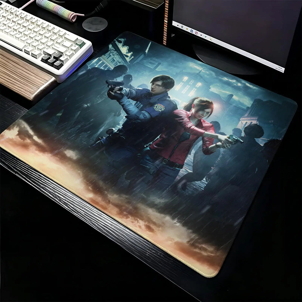 Resident Evil Mouse Pad Regular gaming mouse pad S/M/L size Office mouse pad Laptop desk mat Stitched edge mouse pad