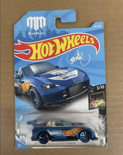HotWheels 1:64 MAZDA MX-5 MIATA Alloy Sports Car Model Simulation Diecast Metal Classic Racing Vehicles Car Model Kids Toys Gift