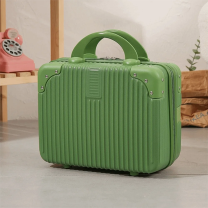 Hot Sales 14 inch Travel Suitcase Mini Travel Cosmetic Box Organizer Hand Makeup Case For Women