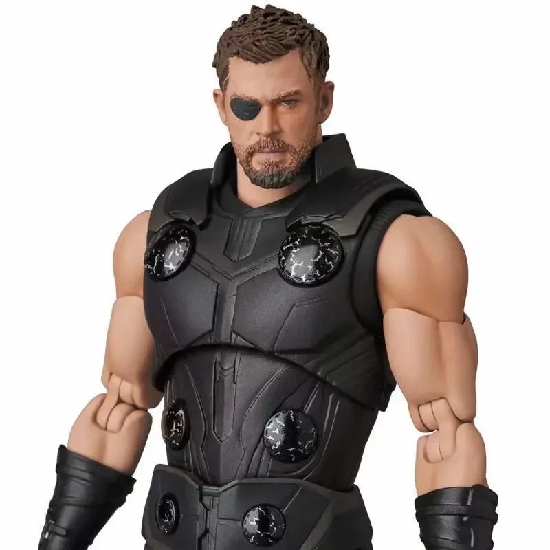 Anime Marvel Avengers 3 Maf 104 Thor Pvc Action Figure Model Doll Christmas Gift