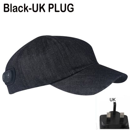 Red Light Hair Growth Cap LED Health Light Anti Hair Loss Anxiety Reduce Migraine Scalp Relax Heating Promotes Scalp Metabolism