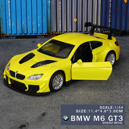 MSZ 1:43 BMW M4 e-tron GT Aventador hanging model classic car static car model alloy die-casting car model collection gift toy
