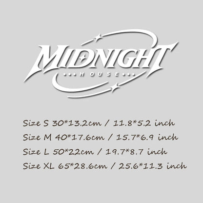 Fashion Personality MIDNIGHT HOUSE Graphic Decal, High Quality Waterproof Sticker For JDM Car Truck Auto Exterior Decoration