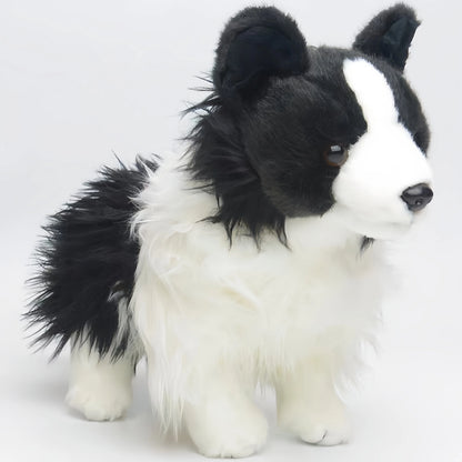 Border Collie Plush Toy Dog 11.8 Inch Kids Plush Toy Perfect Gift for Boys and Girls